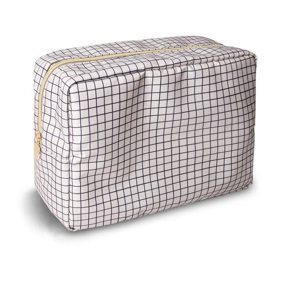 Pouch, Nylon Women Travel Toiletry Storage Bag Cosmetic Bag for Girls, Big Prepp - Picture 1 of 7